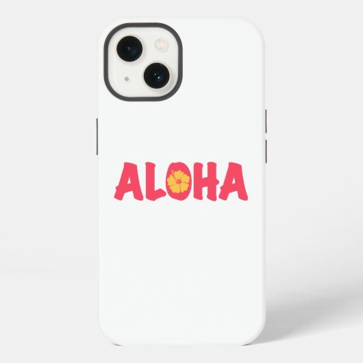 Etui iPhone 13 Aloha Coque-Mate coque iphone (Verso)