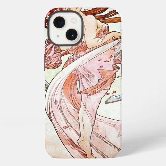 Etui iPhone 13 Alphonse Mucha Dance (Verso)