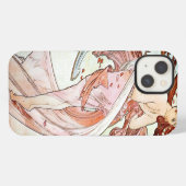 Etui iPhone 13 Alphonse Mucha Dance (Verso Horizontal)
