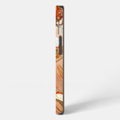Etui iPhone 13 Alphonse Mucha Dreaming (Côté gauche)