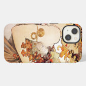 Etui iPhone 13 Alphonse Mucha Lady Au Fruit (Verso Horizontal)