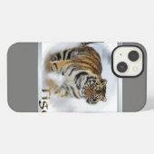 Etui iPhone 13 Amateurs de tigres (Verso Horizontal)