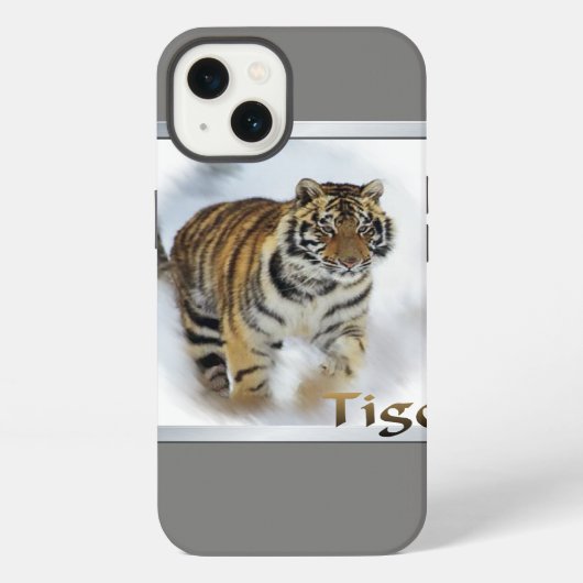 Etui iPhone 13 Amateurs de tigres (Verso)