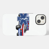 Etui iPhone 13 Ambulance de SME (Verso Horizontal)