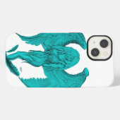 Etui iPhone 13 Angle, Dessin crayon (Verso Horizontal)
