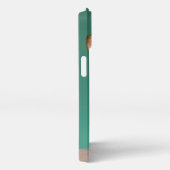 Etui iPhone 13 Animaux de bébés cutest | Corgi sur Turquoise (Côté droit)