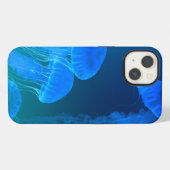 Etui iPhone 13 Animaux marins, méduses (Verso Horizontal)