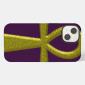 Etui iPhone 13 Ankh Or Fancy (Verso Horizontal)