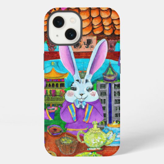 Etui iPhone 13 Année du lapin (Verso)
