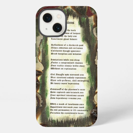 Etui iPhone 13 Apparitions (Verso)