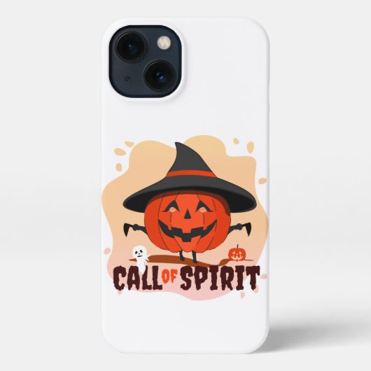 Etui iPhone 13 Appel de l'Esprit d'Halloween (Verso)