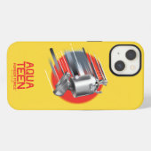 Etui iPhone 13 Aqua Ado Hunger Force Rabbot (Verso Horizontal)