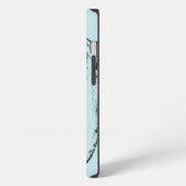 Etui iPhone 13 Aqua Conch Shell (Côté gauche)