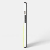 Etui iPhone 13 Aquarelle vert citron vert (Côté gauche)