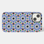 Etui iPhone 13 Arabesque Mosaic Pattern (Verso Horizontal)