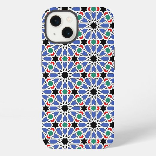 Etui iPhone 13 Arabesque Mosaic Pattern (Verso)