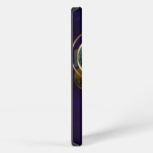 Etui iPhone 13 Araignée Steampunk sur fond violet (Côté droit)