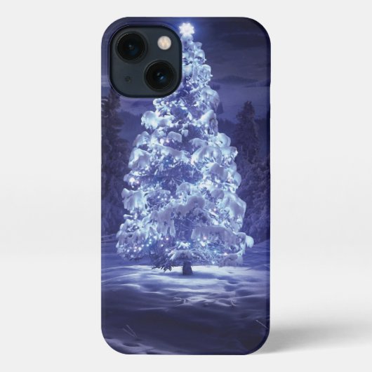 Etui iPhone 13 Arbre de Noël (Verso)