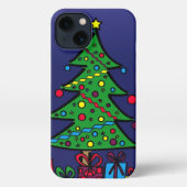 Etui iPhone 13 Arbre de Noël (Verso)