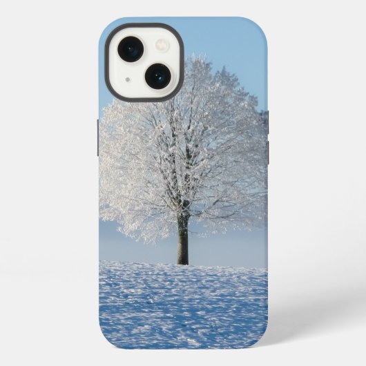 Etui iPhone 13 Arbre d'hiver (Verso)
