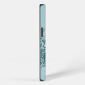 Etui iPhone 13 Arbre turquoise (Côté droit)