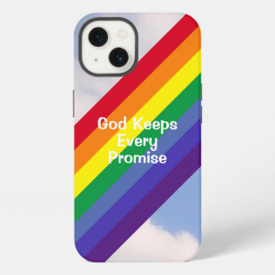 Etui iPhone 13 Arc-en-ciel dans le ciel Inspirant Mignon