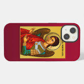 Etui iPhone 13 Archange Michel (Verso Horizontal)
