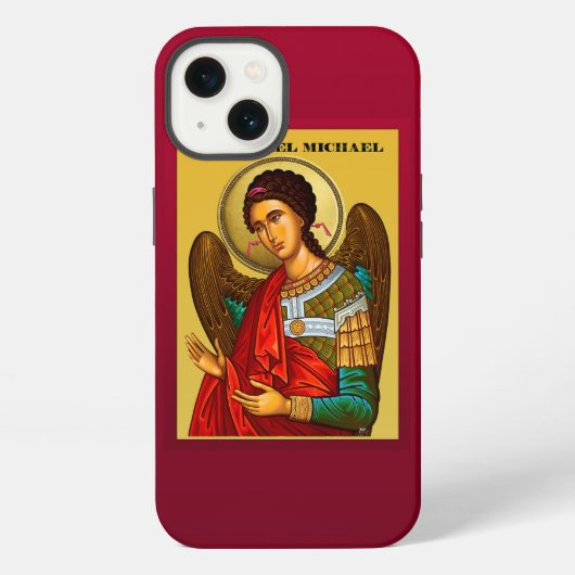 Etui iPhone 13 Archange Michel (Verso)