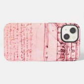 ETUI iPhone 13 ARCHITECTURE DE LA RENAISSANCE,ARCHITECTE,INGÉNIEU (Verso Horizontal)