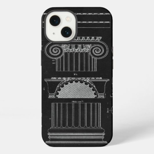 Etui iPhone 13 Architecture graphique IV (Verso)