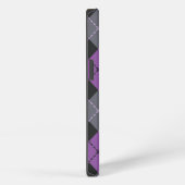 Etui iPhone 13 Argyle design (Côté droit)
