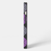 Etui iPhone 13 Argyle design (Côté gauche)