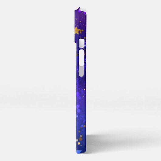 Etui iPhone 13 Arrière - plan rose brillant (Côté gauche)