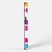 Etui iPhone 13 Art abstrait (Côté droit)