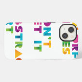 Etui iPhone 13 Art abstrait (Verso Horizontal)