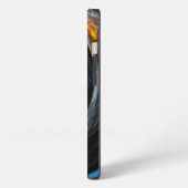 Etui iPhone 13 Art abstrait autour du monde (Côté gauche)
