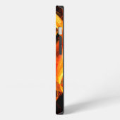 Etui iPhone 13 Art Abstrait Fireball (Côté gauche)