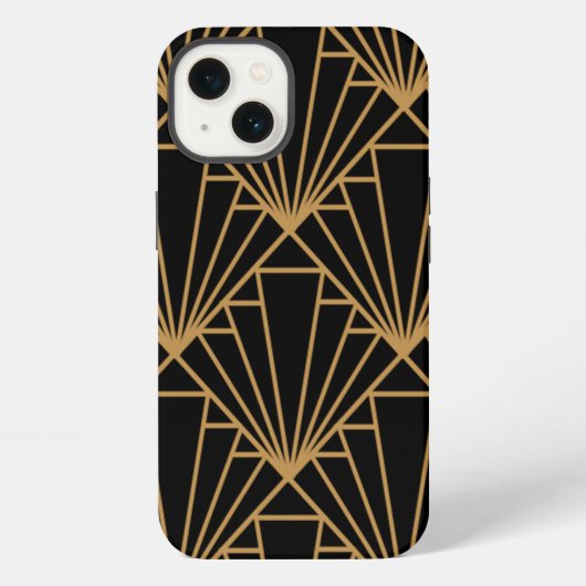 Etui iPhone 13 Art déco (Verso)