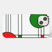 Etui iPhone 13 Art déco (Verso Horizontal)