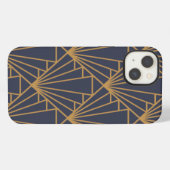 Etui iPhone 13 Art Deco  (Verso Horizontal)