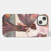 Etui iPhone 13 Art fantastique de fée et de dragon (Verso Horizontal)