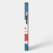 Etui iPhone 13 Art minimal japonais (Côté gauche)