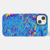 Etui iPhone 13 Art numérique abstrait moderne cool (Verso Horizontal)