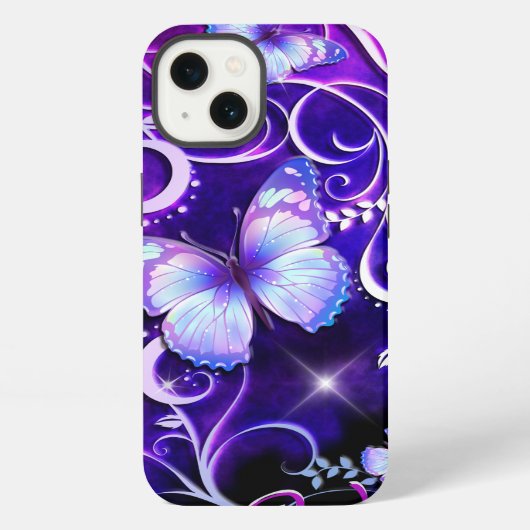 Etui iPhone 13 Art Papillon 3 (Verso)