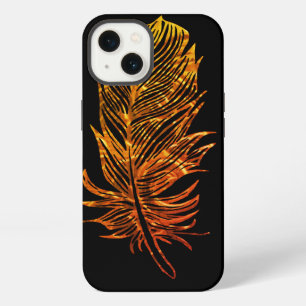 Etui iPhone 13 Art Plume Doré pour iPhone 6/6s, Tough Xtreme