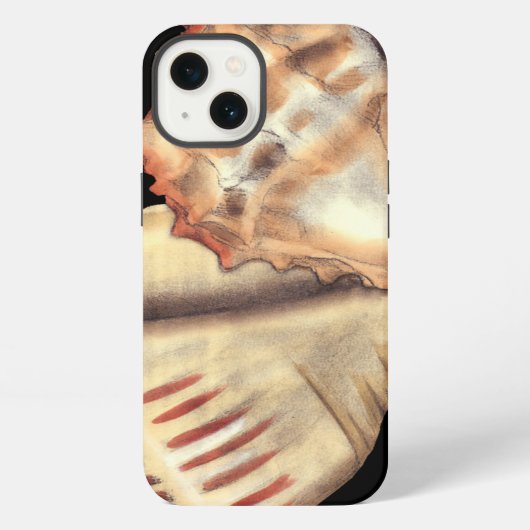 Etui iPhone 13 Artistic Conch Shells (Verso)