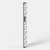 Etui iPhone 13 Astérisques Chic - Classique - Fond Blanc (Côté droit)