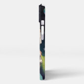 Etui iPhone 13 Astronaut on Dino in Space (Côté gauche)