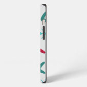 Etui iPhone 13 Atomic boomerangs (Côté gauche)