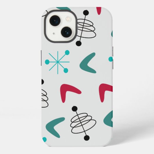 Etui iPhone 13 Atomic boomerangs (Verso)